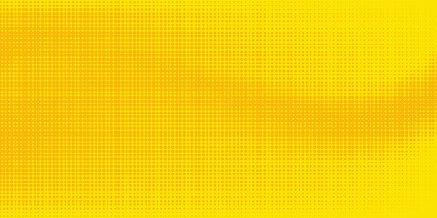 Dots halftone yellow color pattern gradient grunge texture background. Dots pop art comics sport style vector modern dotted