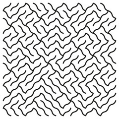 Abstract geometric pattern. Diagonal line texture. Optical illusion Vector. Modern tile background.