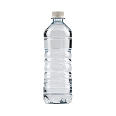 Fototapeta premium plastic mineral water bottle mockup on white background