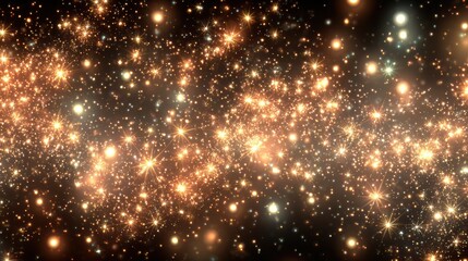 Fototapeta premium A stunning cosmic scene showcasing countless bright stars and celestial bodies against a dark backdrop.