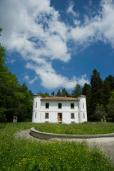 Forest of Badde Salighe- Ortakis old villa built in late 1800s in Sardinia