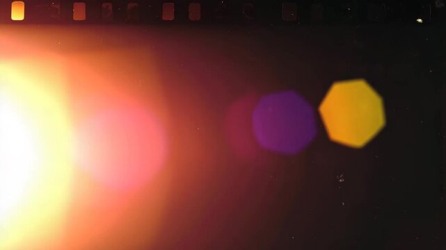 Lens flare, sunbeams, and bokeh create an abstract and visually stunning display of light and color.