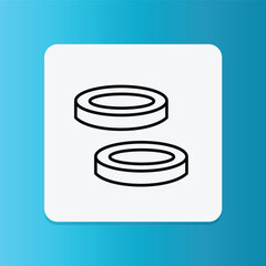 Chips icon representing point tokens or in-game currency.