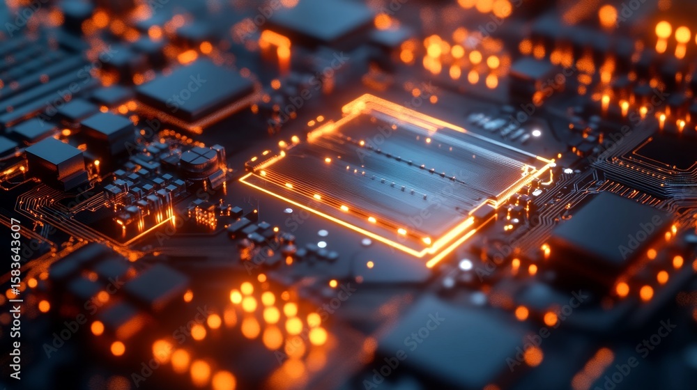 Poster exploring semiconductor nano components in detail a focused analysis of advanced technologies in a l