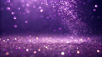 purple water drops on black background