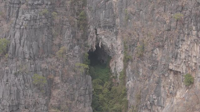 side wall cave at Hin nam no national park locate in khammouane, laos capture in Dlog-M