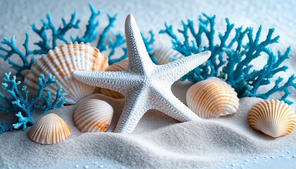starfish and shells