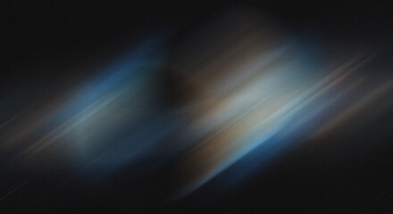 Abstract blue and gray motion blur background with diagonal lines and dark moody atmosphere