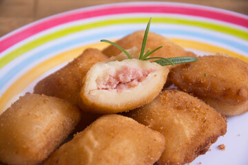 fried chicken nuggets