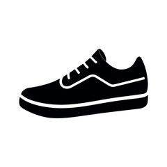 Sneaker Shoe Logo Icon Vector Illustration