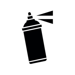 Spray Paint Can Logo Icon Vector Illustration