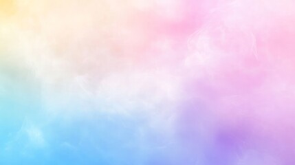Colorful pastel gradient background banner with soft rainbow color light blue and pink Soft blur