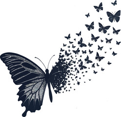 Creative Modern Butterfly Icon – Vector Design

