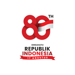 Happy 80th indonesia independence day 