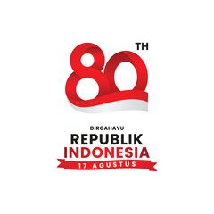 Happy 80th indonesia independence day 