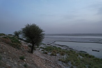 Bridge over the river Sindh in Pakistan