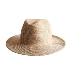 A close up of a hat isolated on transparent background