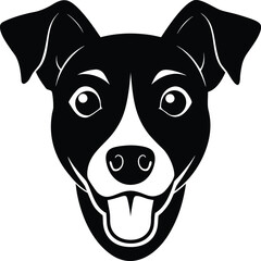 Jack Russell Dog Head