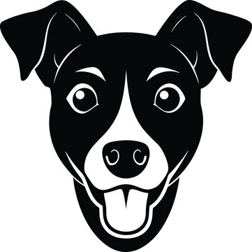 Jack Russell Dog Head