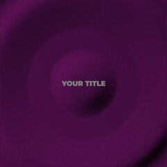 Elegant Minimal Long Shadow Title Animation for Square Posts