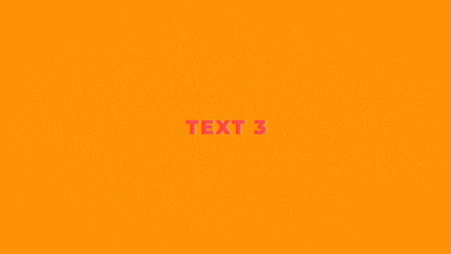 Snappy Text Opener Title Animation for Wide Screen