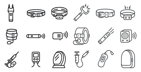 Collection of items including a flashlight, a watch, and a belt. The collection of items is meant to represent a variety of tools and accessories that can be used in different situations