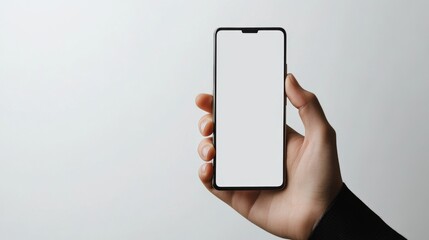 Modern lifestyle close-up of person with smartphone in metallic case for enhanced connectivity