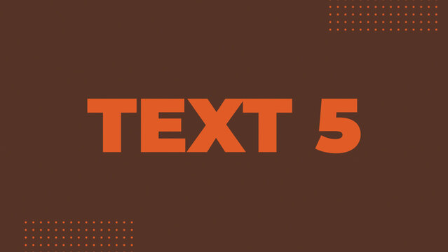 Fast Big Promo Title Animation for Wide Screen