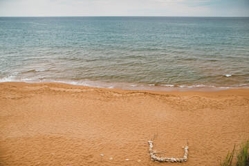 Tranquil Beach with Gentle Waves