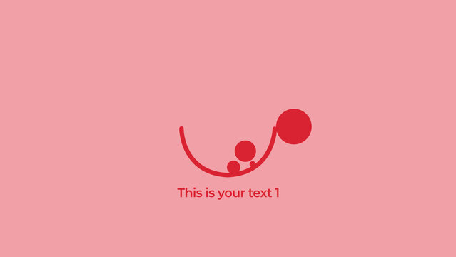 Minimal Typography Title Animation for Wide Screen