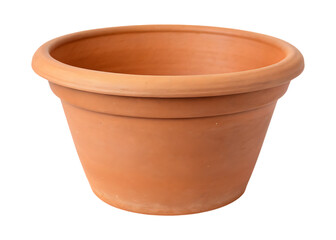 Terracotta Flower Pot On Transparent Backgrounds