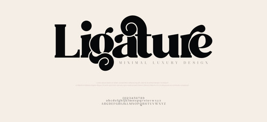 A modern bold Font with a set of ligatures, this font is perfect for logotypes and headlines
