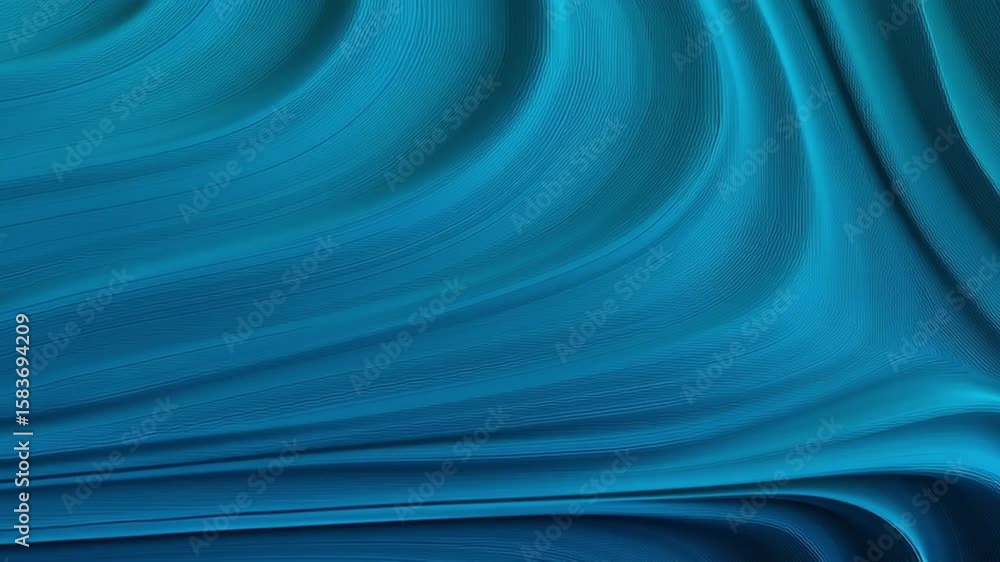 Aufkleber fluid dynamics: a captivating display of fluid motion and texture, rendered in shades of blue. captu