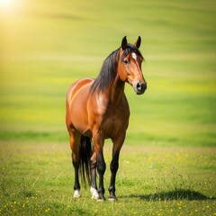 Fototapeta premium horse in the field
