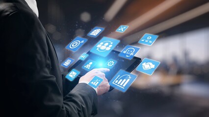CRM platforms improve customer relationships through data analysis, CRM communication tools, and...