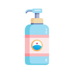 Fototapeta premium Cleanser Bottle Icon. Shampoo bottle 