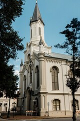 Historic church architecture.