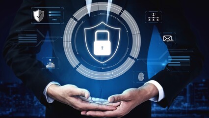 Cyber security protection and cyber security strategies against cyber threats, system hacks,...