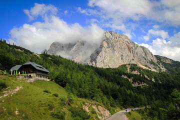 Scenic Julian Alps view, Triglav National park, Slovenia