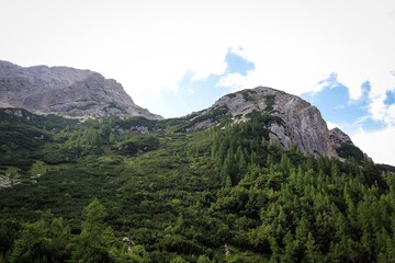 Scenic Julian Alps view, Triglav National park, Slovenia