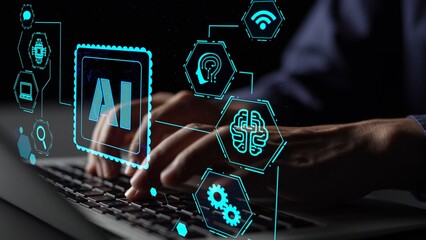 AI Assistant Brain Processor with LLM Technology, Big Data, Machine Learning, Generative AI for...