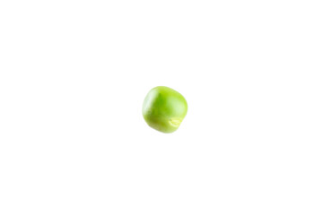 Fresh green pea pods with green peas isolated on white background. Sweet green peas. Green pea beans vegetables. Vegan. healthy vegetable