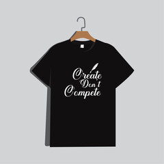 modern T-shirt design template.

