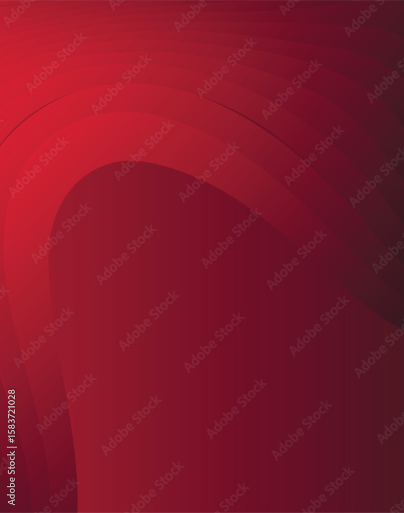 Poster red background of modern abstract minimalist lines geometric shapes with vector elements.