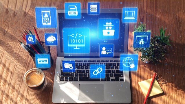 Software development with coding overlays, programming languages, developer tools, mobile app creation, and advanced programming for digital product development and software solutions. Spire