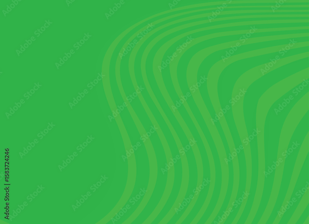 Poster green background of modern abstract minimalist lines geometric shapes with vector elements.
