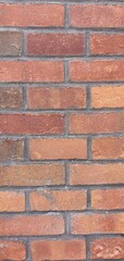 red brick wall