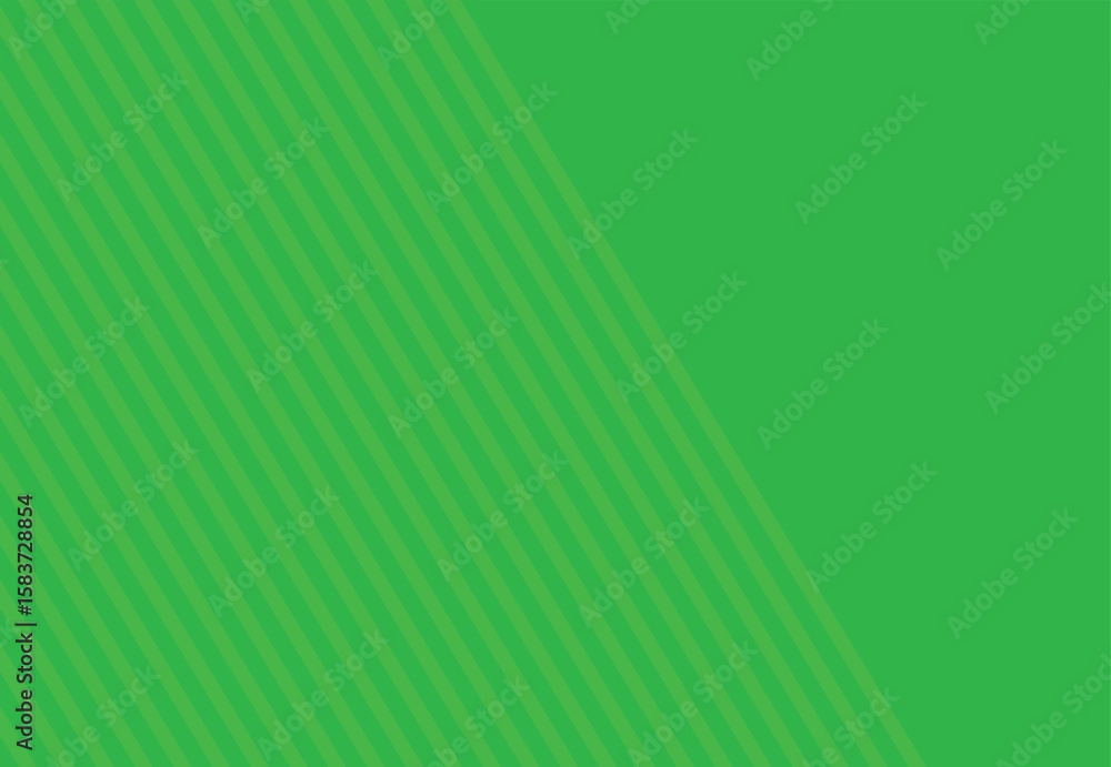 Aufkleber green background of modern abstract minimalist lines geometric shapes with vector elements.