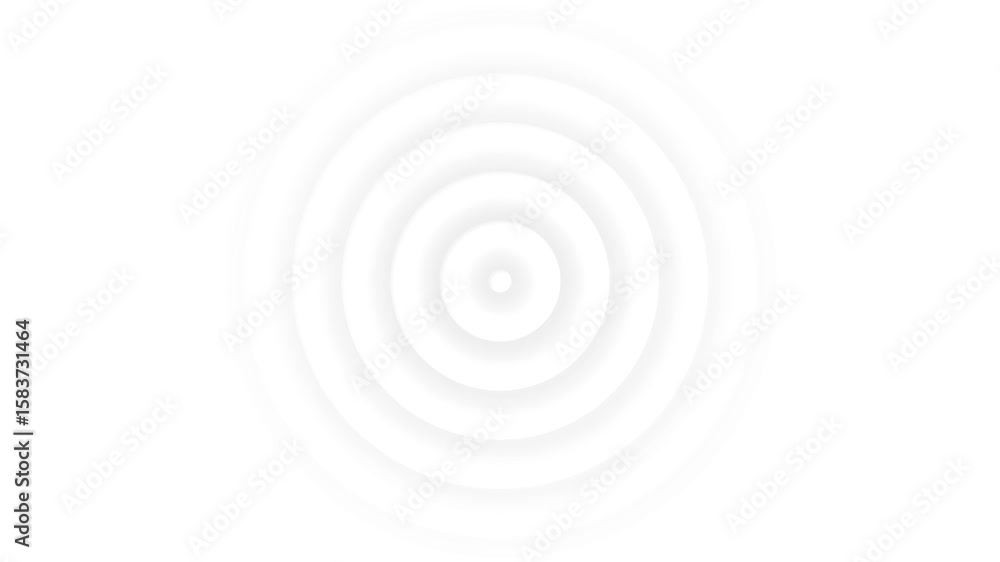 Poster radio waves animation. 4k video.technology radio wave station signal animation radio waves deep lime