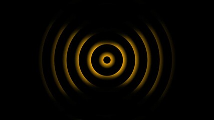 Radio waves Animation of radio waves spreading on transparent background with alpha channel channel and radio waves looping animation. - Powered by Adobe